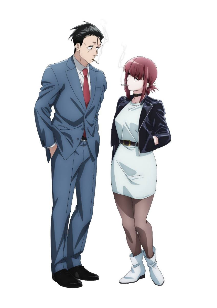 Вышел главный постер и трейлер аниме «Двое курят за супермаркетом»