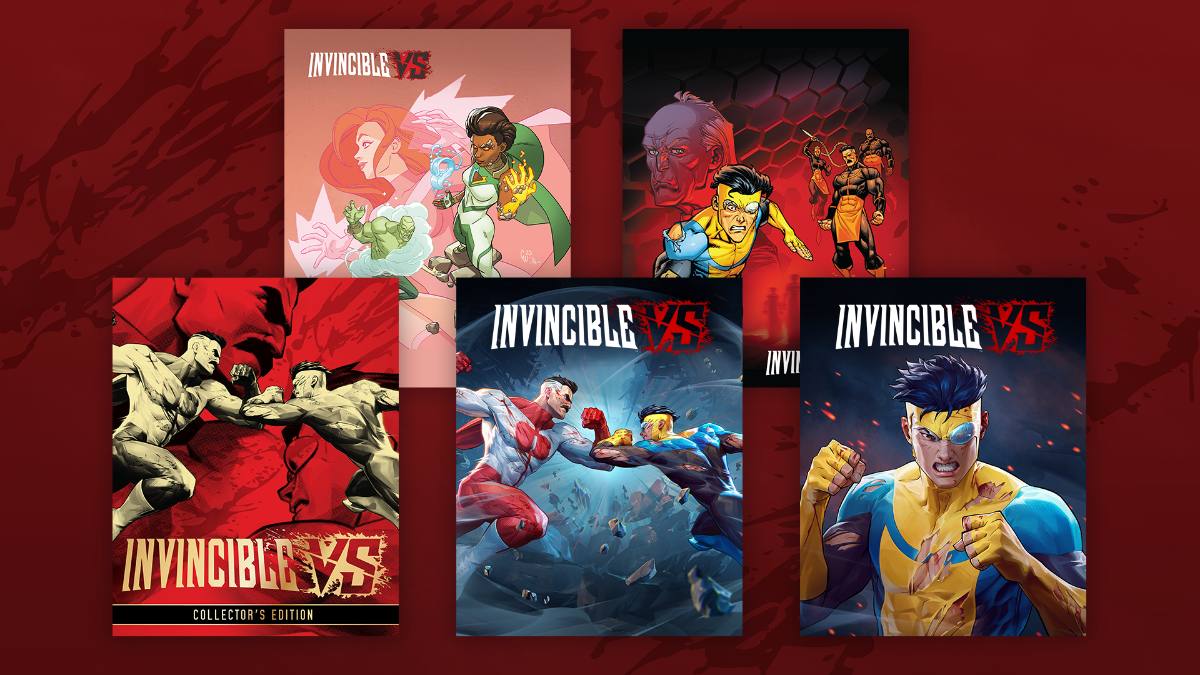 Invincible VS will receive five different covers for the physical edition — just like in the comics