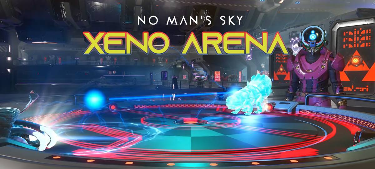 Xeno Arena in No Man’s Sky: alien pets can now fight each other