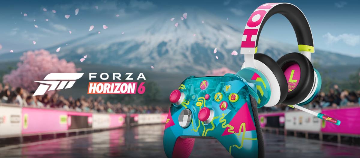 Xbox выпустит лимитированный контроллер и гарнитуру к Forza Horizon 6 — предзаказы уже открыты, старт продаж 19 мая