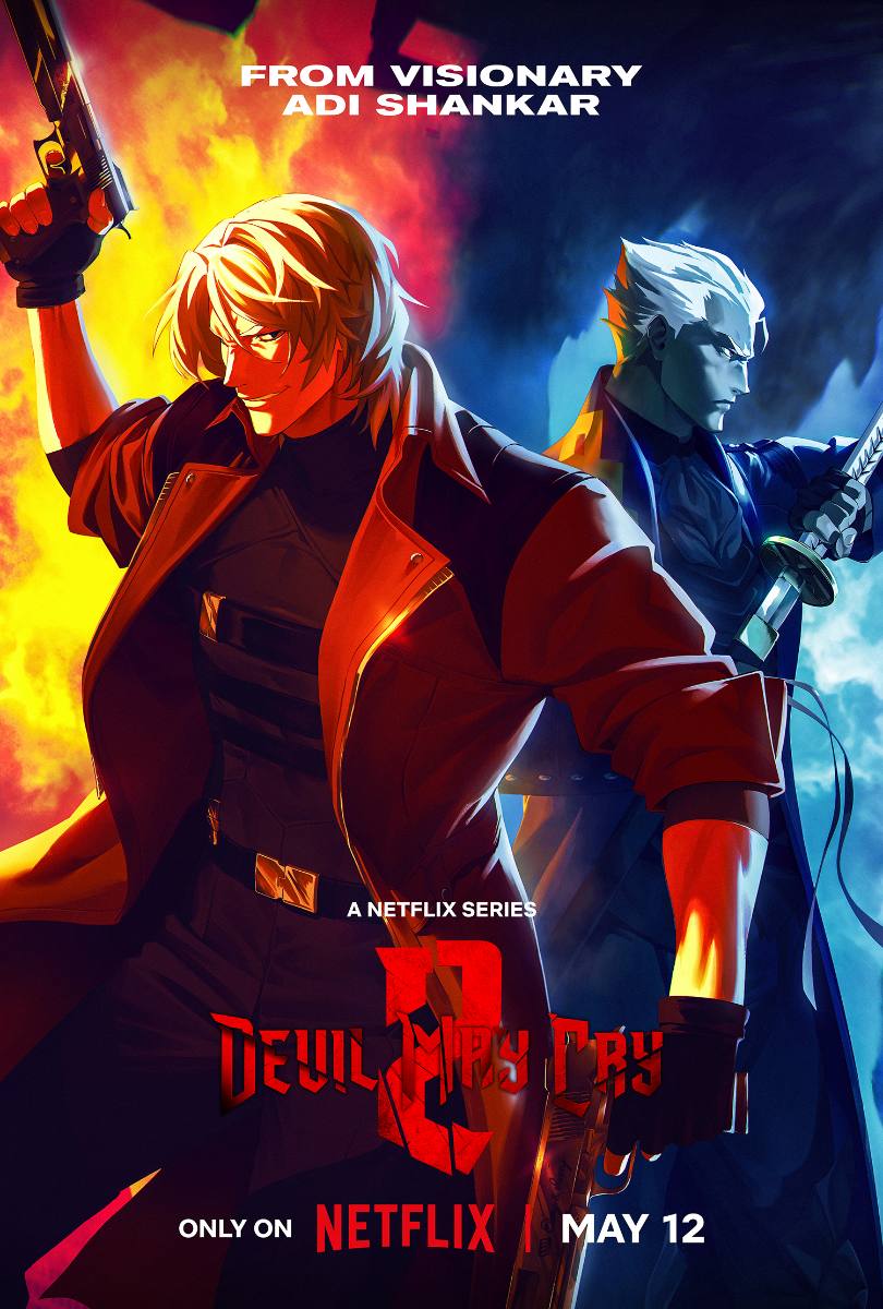 Netflix showed the trailer for the second season of Devil May Cry — Dante vs Vergil, premiere on May 12