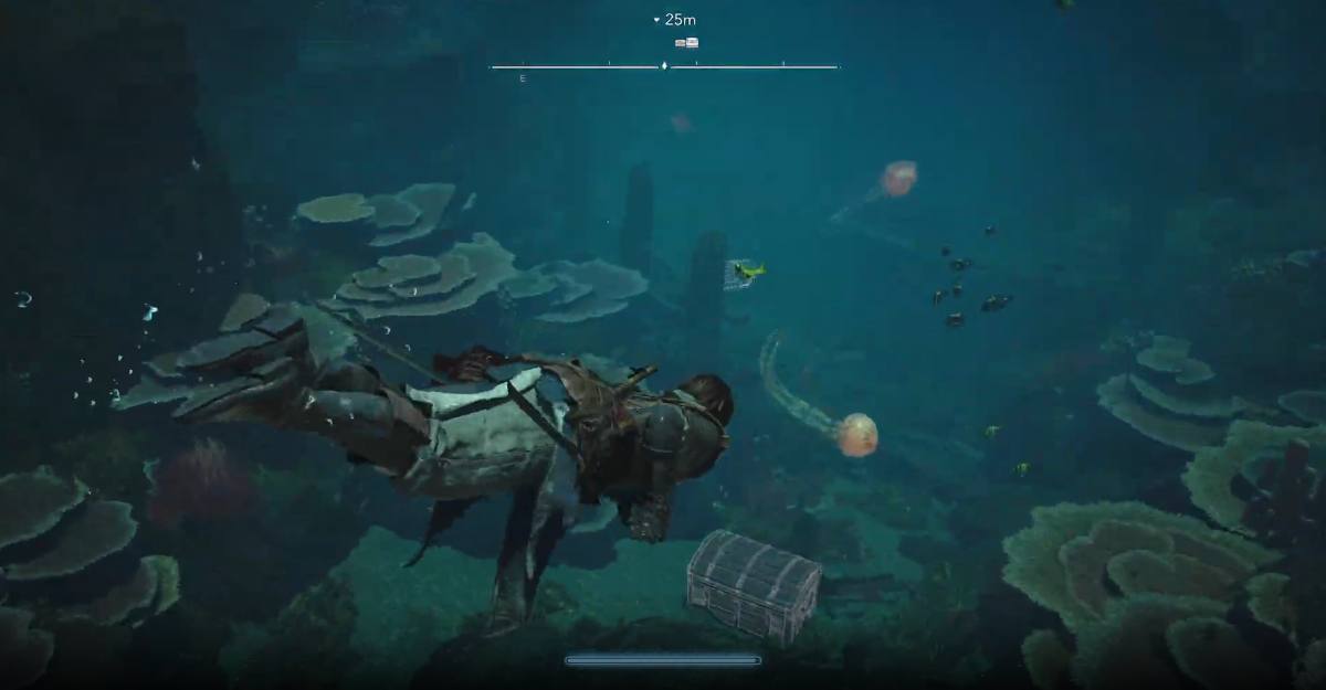 Минута подводного экшена Black Flag Resynced от IGN