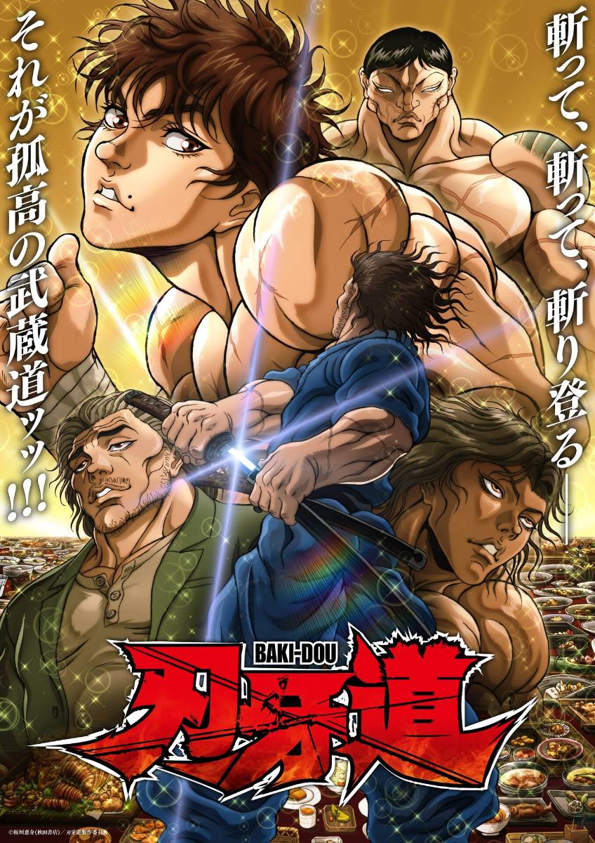 Anime "Baki-dou": the second part will be released on June 18