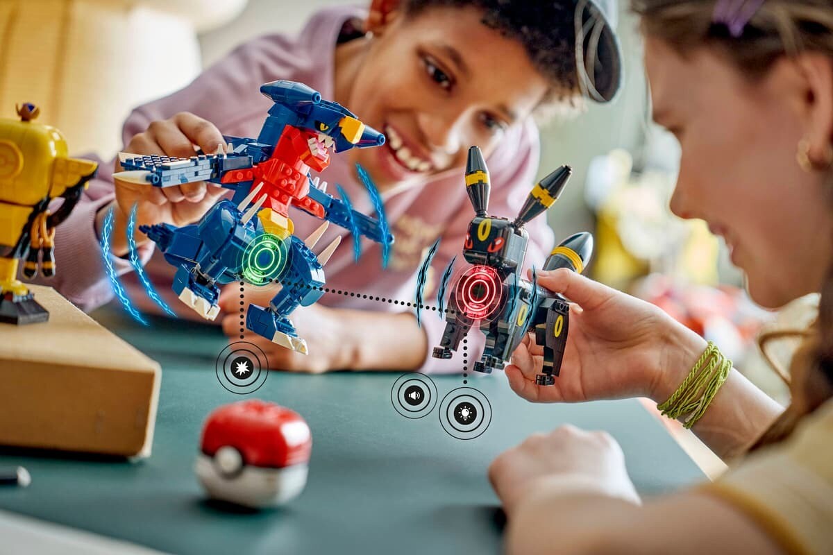 LEGO and Pokémon Company have introduced "smart" sets — Pokémon will battle and train